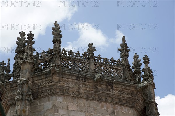 Architectural detail, Braga Cathedral, Portugal, 2009. Artist: Samuel Magal