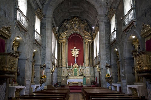 Church interior, Braga, Portugal, 2009. Artist: Samuel Magal
