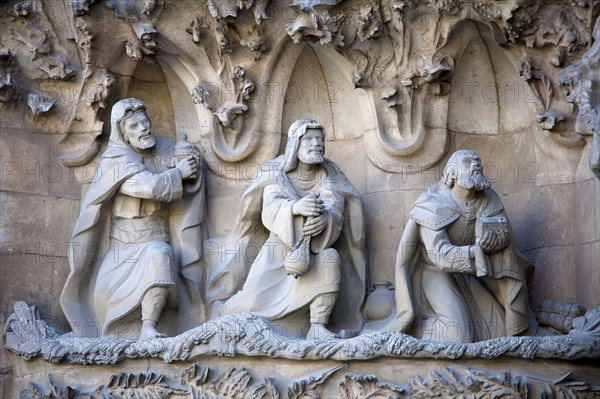 The Sagrada Familia Temple, Barcelona, Spain, 2007. Artist: Samuel Magal