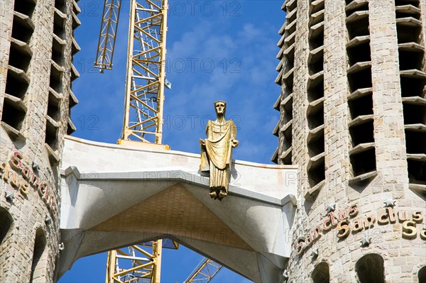 The Sagrada Familia Temple, Barcelona, Spain, 2007. Artist: Samuel Magal