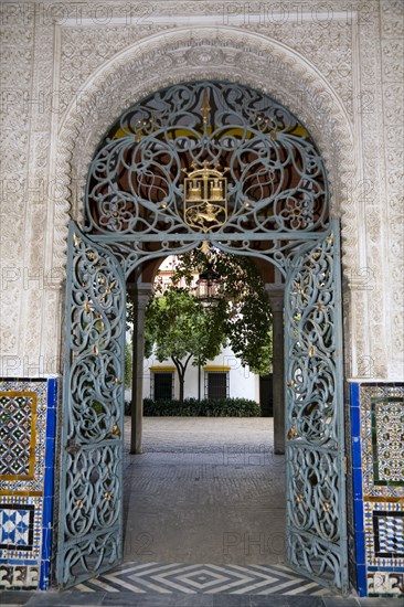 Gates, House of Pilate, Seville, Andalusia, Spain, 2007.  Artist: Samuel Magal