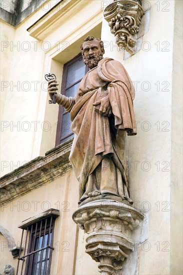 Statue, the Alcazar, Seville, Andalusia, Spain, 2007. Artist: Samuel Magal