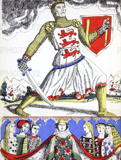 Edward I, King of England from 1272, (1932). Artist: Rosalind Thornycroft