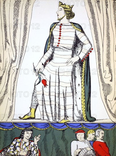 Edward II, King of England from 1307, (1932). Artist: Rosalind Thornycroft