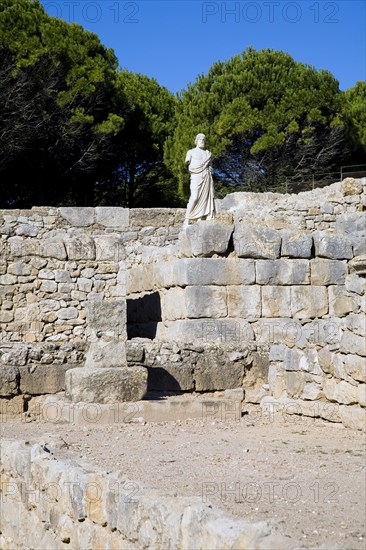 An asklepieion in the Greek city of Emporion, Empuries, Spain, 2007. Artist: Samuel Magal