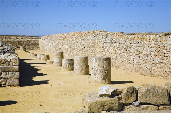 The forum in the Roman city of Emporiae, Empuries, Spain, 2007. Artist: Samuel Magal