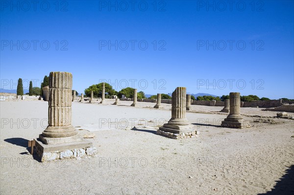 The forum in the Roman city of Emporiae, Empuries, Spain, 2007. Artist: Samuel Magal