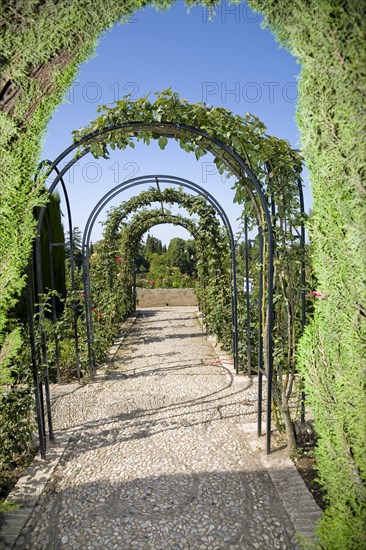 The Palacio de Generalife, Alhambra, Granada, Spain, 2007.  Artist: Samuel Magal