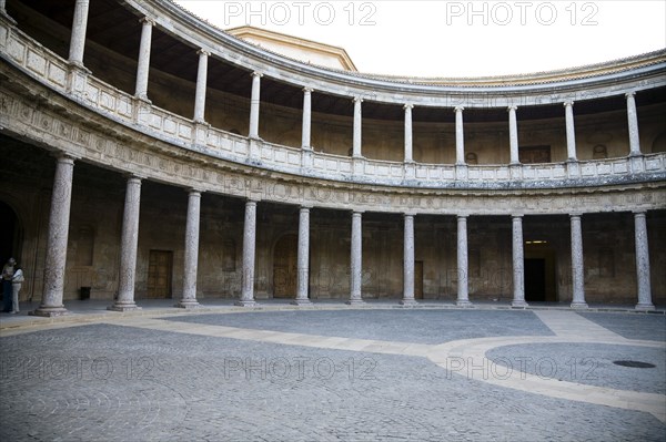 The Palace of Charles V, Alhambra, Granada, Spain, 2007. Artist: Samuel Magal