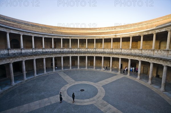 The Palace of Charles V, Alhambra, Granada, Spain, 2007. Artist: Samuel Magal