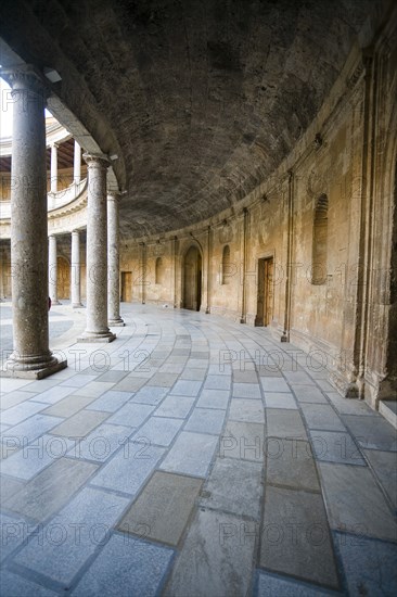 The Palace of Charles V, Alhambra, Granada, Spain, 2007. Artist: Samuel Magal