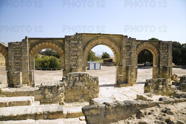 The Great Portico at Madinat al-Zahara (Medina Azahara), Spain, 2007. Artist: Samuel Magal