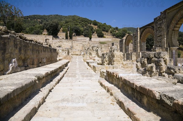 The Great Portico at Madinat al-Zahara (Medina Azahara), Spain, 2007. Artist: Samuel Magal