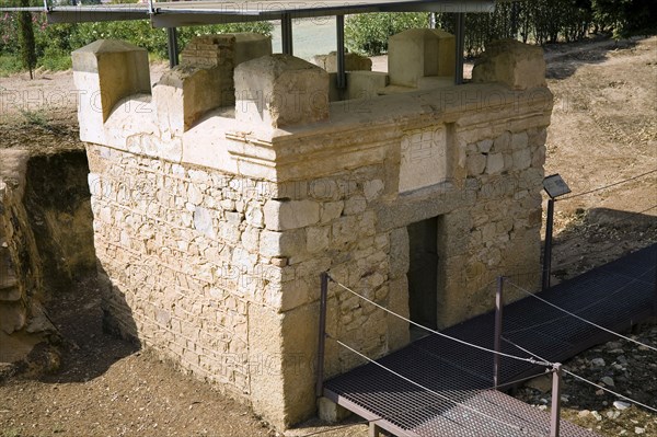 A columbarium in Merida, Spain, 2007. Artist: Samuel Magal