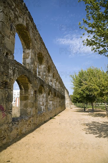 San Lazaro Aqueduct, Rabo de Buey, Merida, Spain, 2007. Artist: Samuel Magal