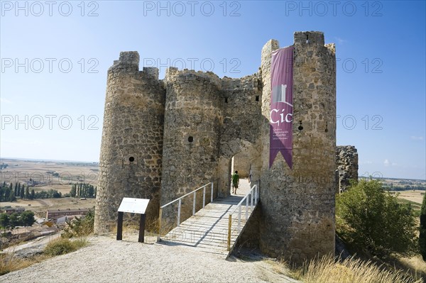 The fortress of Penaranda de Duero, Spain, 2007. Artist: Samuel Magal