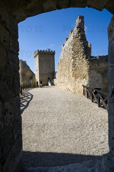 The fortress of Penaranda de Duero, Spain, 2007. Artist: Samuel Magal