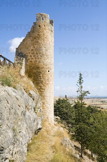 The fortress of Penaranda de Duero, Spain, 2007. Artist: Samuel Magal