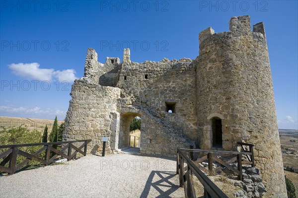 The fortress of Penaranda de Duero, Spain, 2007. Artist: Samuel Magal