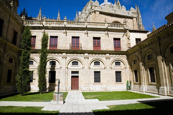 The courtyard of the Old Cathedral, Salamanca, Spain, 2007. Artist: Samuel Magal