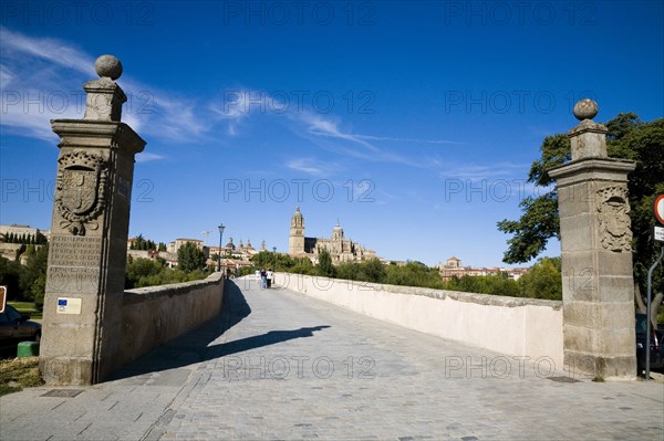 A Roman bridge in Salamanca, Spain, 2007. Artist: Samuel Magal