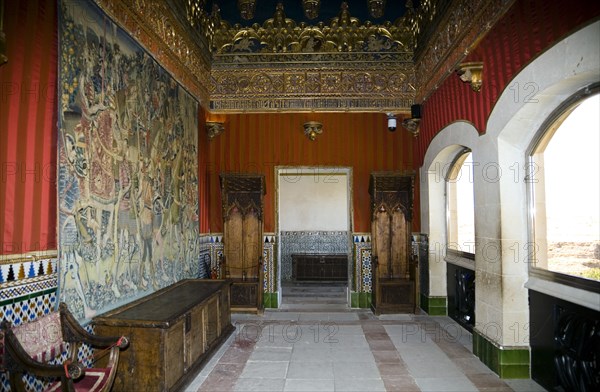 The Hall of the Rope in the Alcazar of Segovia, Segovia, Spain, 2007. Artist: Samuel Magal