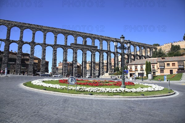 The Aqueduct of Segovia (Acueducto de Segovia), Segovia, Spain, 2007. Artist: Samuel Magal