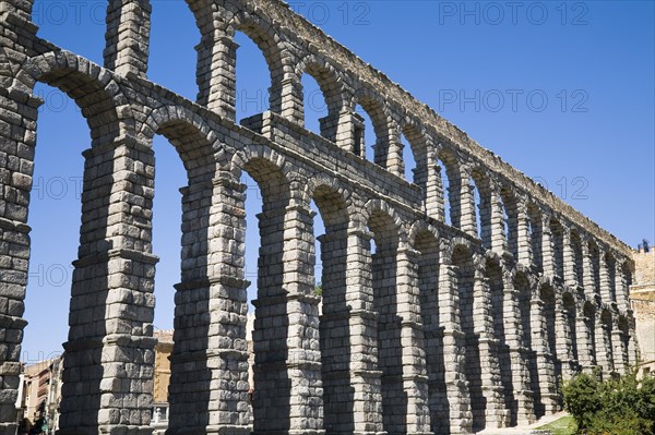 The Aqueduct of Segovia (Acueducto de Segovia), Segovia, Spain, 2007. Artist: Samuel Magal