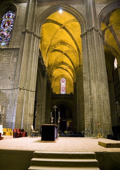 Seville Cathedral, Seville, Spain, 2007. Artist: Samuel Magal