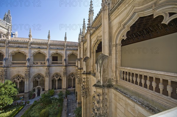 Cloisters and garden, Monastery of San Juan de los Reyes, Toledo, Spain, 2007. Artist: Samuel Magal