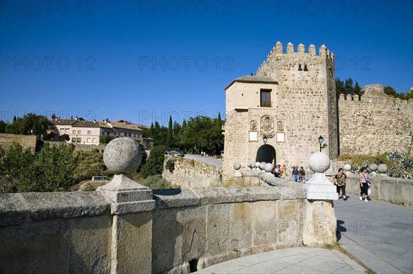 Puente de San Martin (St Martin's Bridge), Toledo, Spain, 2007.  Artist: Samuel Magal