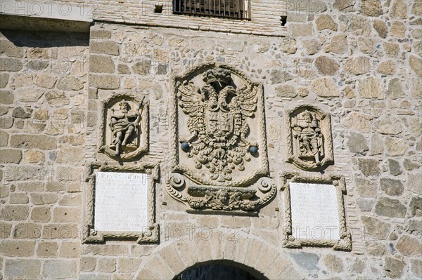 Detail, Puente de San Martin (St Martin's Bridge), Toledo, Spain, 2007.  Artist: Samuel Magal