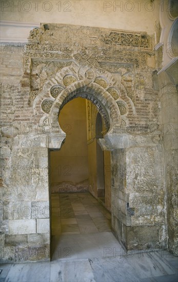 Doorway, Aljaferia Palace, Zaragoza, Spain, 2007. Artist: Samuel Magal