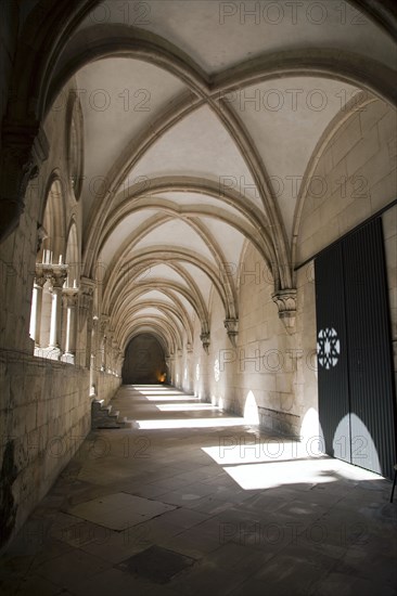 Cloisters, Monastery of Alcobaca, Alcobaca, Portugal, 2009. Artist: Samuel Magal