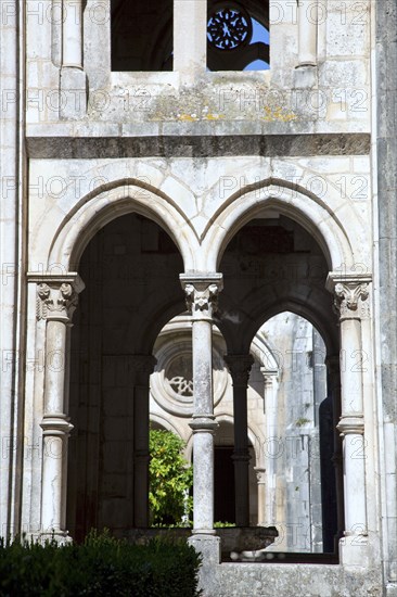 Cloister, Monastery of Alcobaca, Alcobaca, Portugal, 2009. Artist: Samuel Magal
