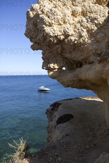 Coastal view, Algarve, Portugal, 2009. Artist: Samuel Magal