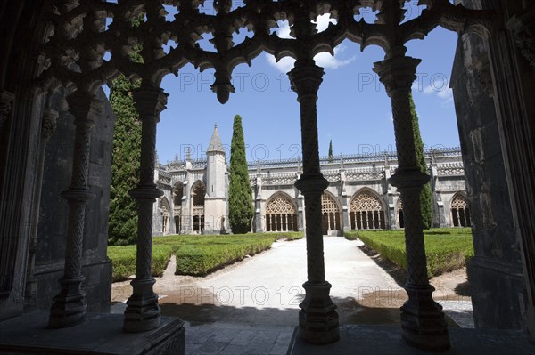 Cloister of King John I, Monastery of Batalha, Batalha, Portugal, 2009.  Artist: Samuel Magal