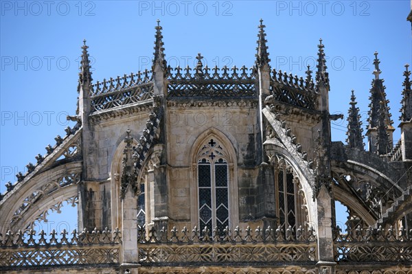 Upper part of the Founder's Chapel, Monastery of Batalha, Batalha, Portugal, 2009. Artist: Samuel Magal