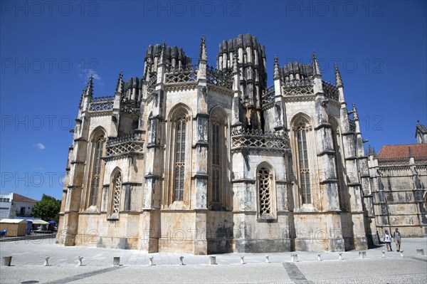 Exterior of the Unfinished Chapels, Monastery of Batalha, Batalha, Portugal, 2009  Artist: Samuel Magal