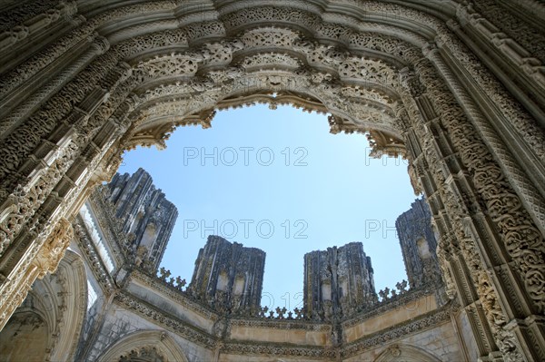 Portal of the Unfinished Chapels, Monastery of Batalha, Batalha, Portugal, 2009  Artist: Samuel Magal