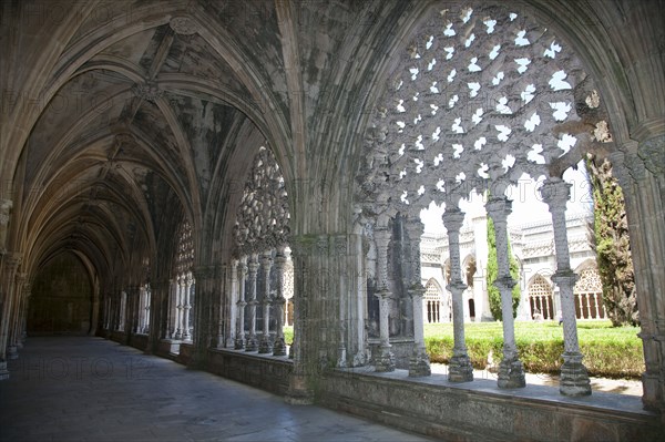 Cloister of King John I, Monastery of Batalha, Batalha, Portugal, 2009.  Artist: Samuel Magal