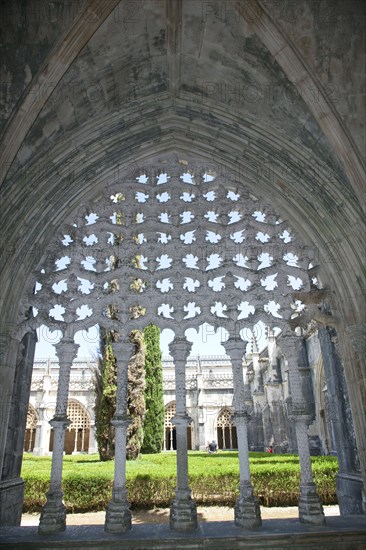 Cloister of King John I, Monastery of Batalha, Batalha, Portugal, 2009.  Artist: Samuel Magal