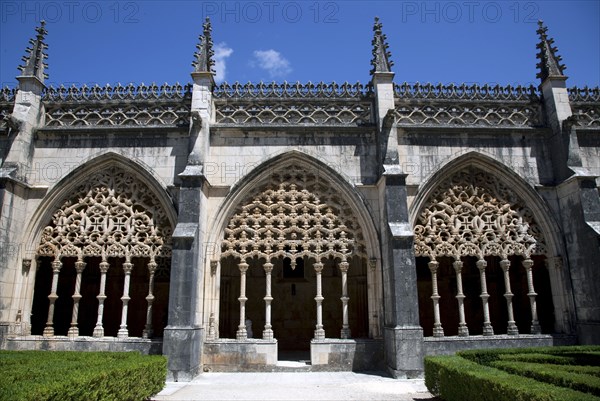 Cloister of King John I, Monastery of Batalha, Batalha, Portugal, 2009.  Artist: Samuel Magal