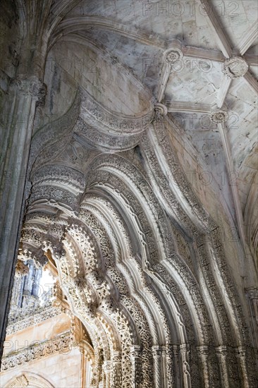 Interior, Unfinished Chapels, Monastery of Batalha, Batalha, Portugal, 2009. Artist: Samuel Magal