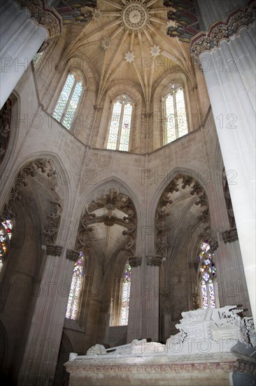 Tomb of John I and Philippa, Founder's Chapel, Monastery of Batalha, Batalha, Portugal, 2009. Artist: Samuel Magal