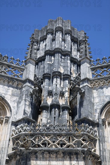 Exterior detail, Monastery of Batalha, Batalha, Portugal, 2009. Artist: Samuel Magal