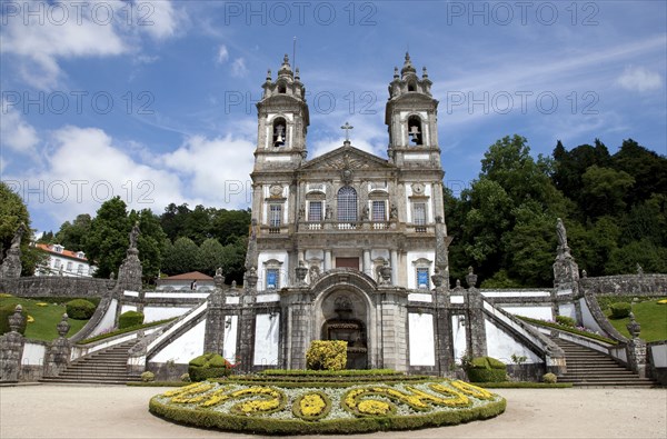 Facade, Bom Jesus do Monte Church, Braga, Portugal, 2009.  Artist: Samuel Magal