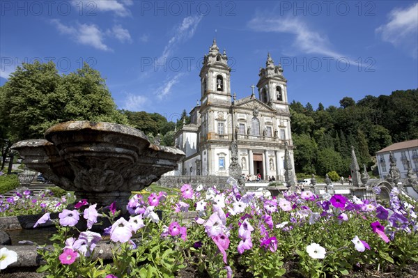 Bom Jesus do Monte Church, Braga, Portugal.  Artist: Samuel Magal