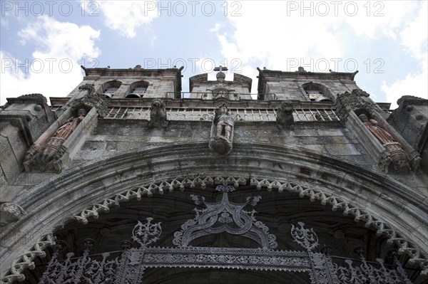 Facade of Braga, Cathedral, Portugal, 2009.  Artist: Samuel Magal