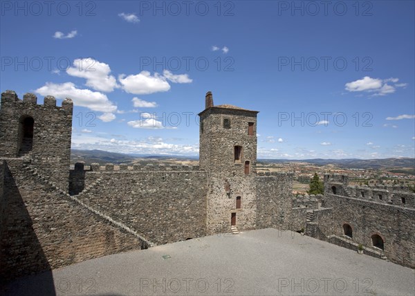 Courtyard, Braganca Castle, Portugal, 2009. Artist: Samuel Magal